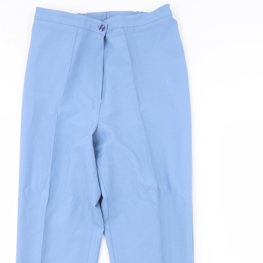 Womens UK Size 30 in Preworn Regular Fit  Blue Trousers