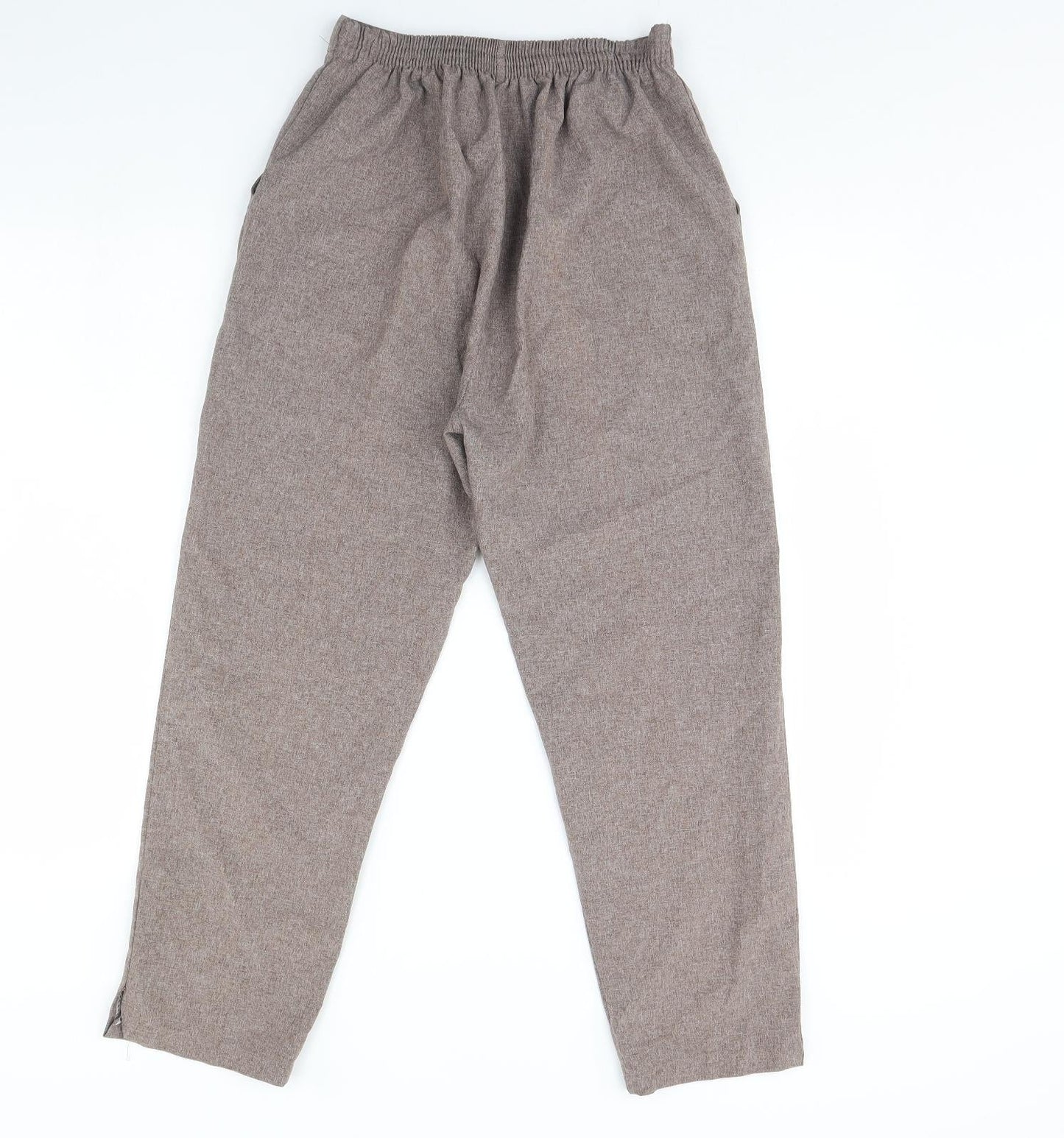 Womens UK Size 10 Preworn Regular Fit  Brown Trousers