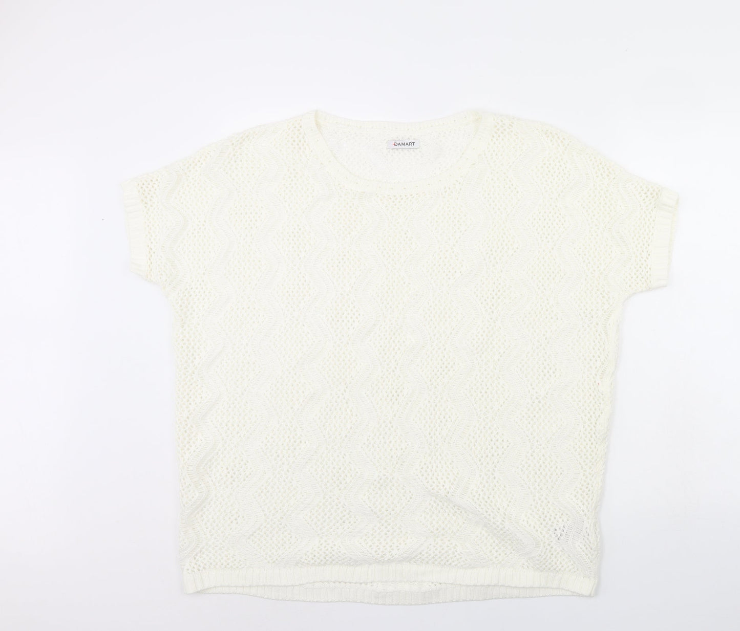Womens UK Size 18 Damart Ivory Basic Blouse