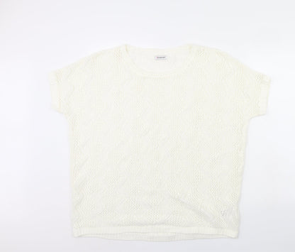 Womens UK Size 18 Damart Ivory Basic Blouse