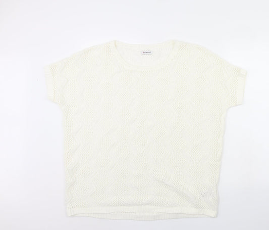 Womens UK Size 18 Damart Ivory Basic Blouse