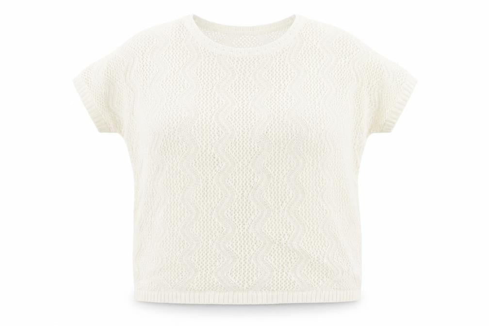 Womens UK Size 18 Damart Ivory Basic Blouse