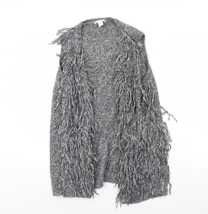 Womens UK Size M H&M Grey Gilet
