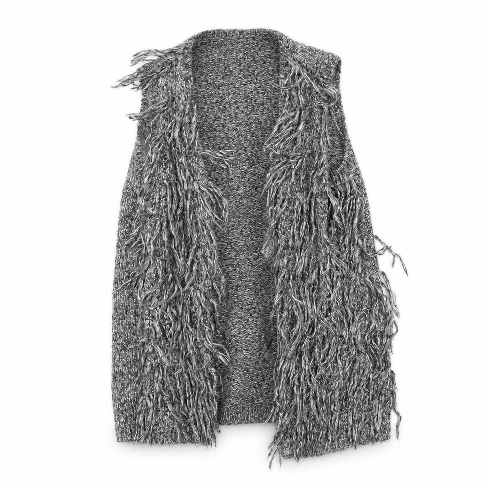 Womens UK Size M H&M Grey Gilet