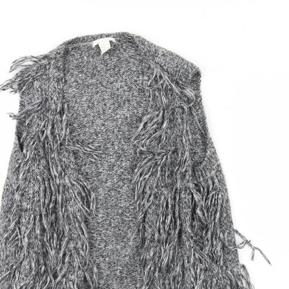 Womens UK Size M H&M Grey Gilet