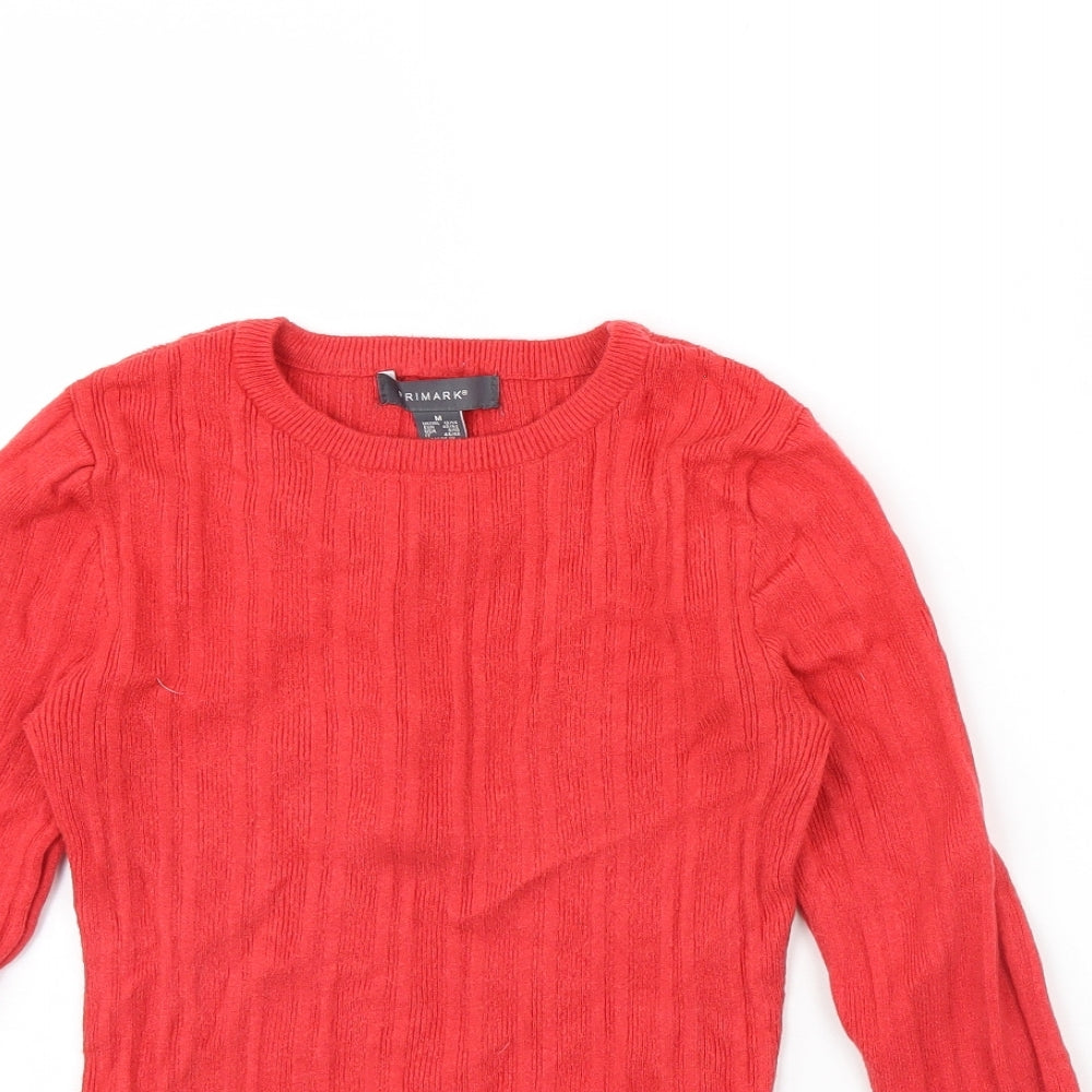 Primark Womens Red   Pullover Jumper Size 12