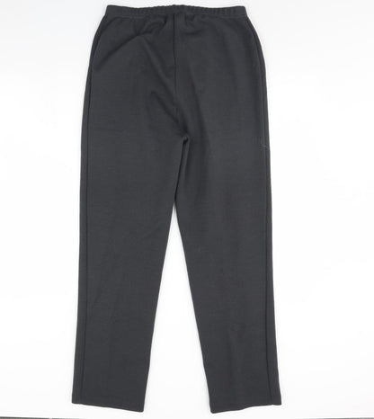 Womens UK Size 14 Damart Regular Fit  Grey Trousers