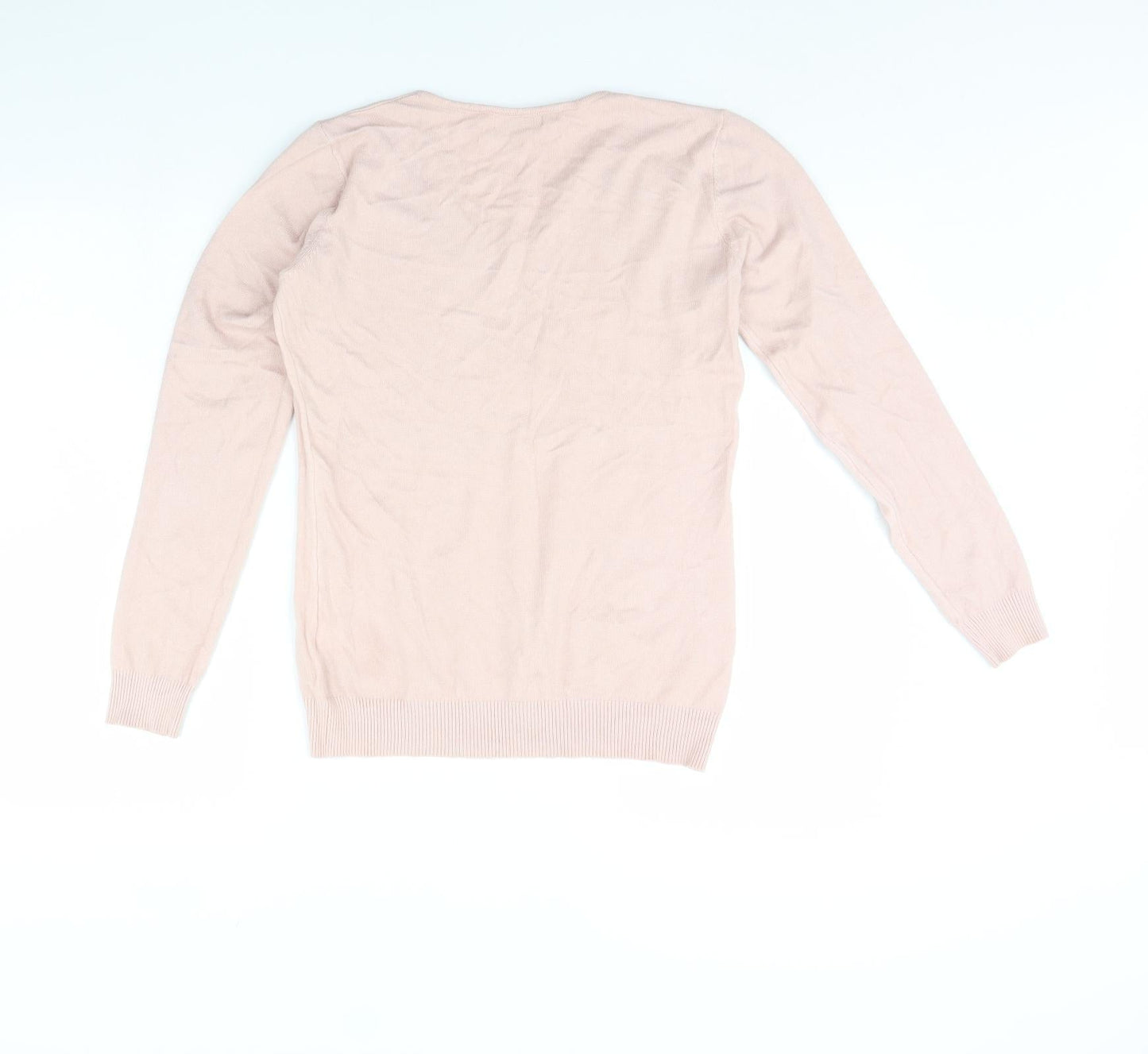 Womens UK Size L Damod Pink Pullover Jumper