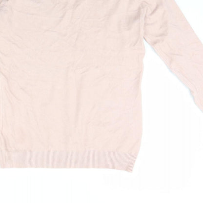 Womens UK Size L Damod Pink Pullover Jumper