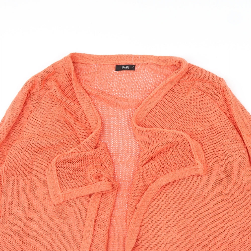 F&F Womens Orange   Jacket  Size 14