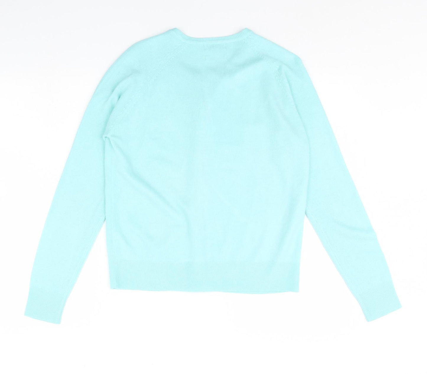 Womens UK Size S Sarah Hamilton Green Cardigan Jumper