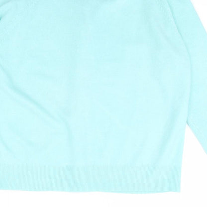 Womens UK Size S Sarah Hamilton Green Cardigan Jumper
