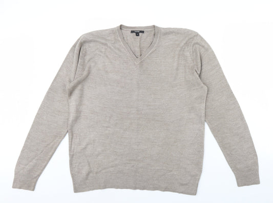 George Mens Brown   Pullover Jumper Size M