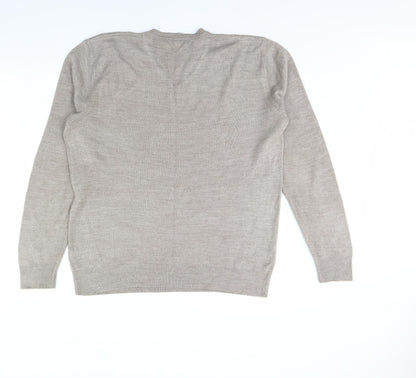 George Mens Brown   Pullover Jumper Size M