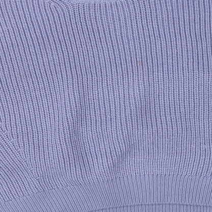Womens UK Size M Simply Be Blue Pullover Jumper