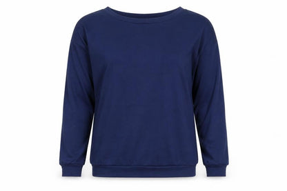 Womens Blue   Pullover Sweatshirt Size M