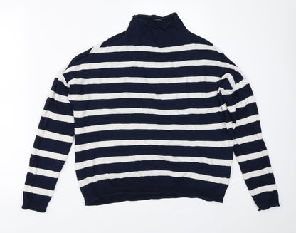 Womens UK Size S ESMARA Blue Pullover Jumper