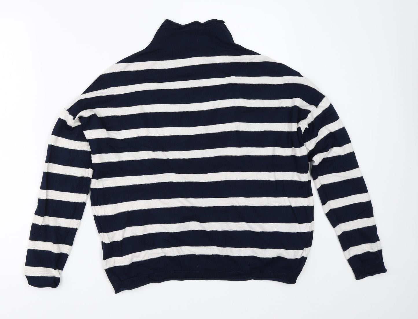 Womens UK Size S ESMARA Blue Pullover Jumper