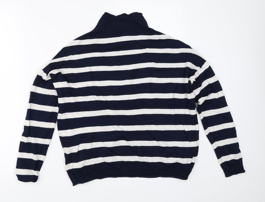 Womens UK Size S ESMARA Blue Pullover Jumper
