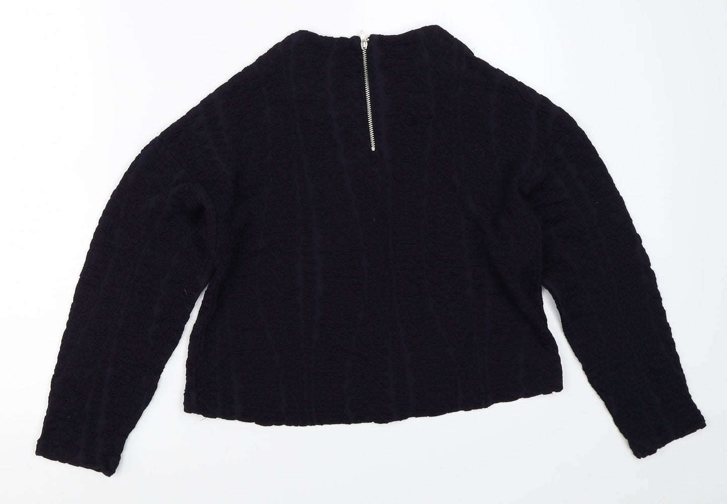 Womens UK Size 8 Preworn Blue Pullover Jumper