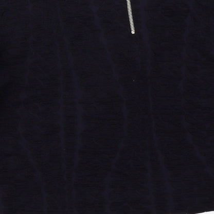 Womens UK Size 8 Preworn Blue Pullover Jumper