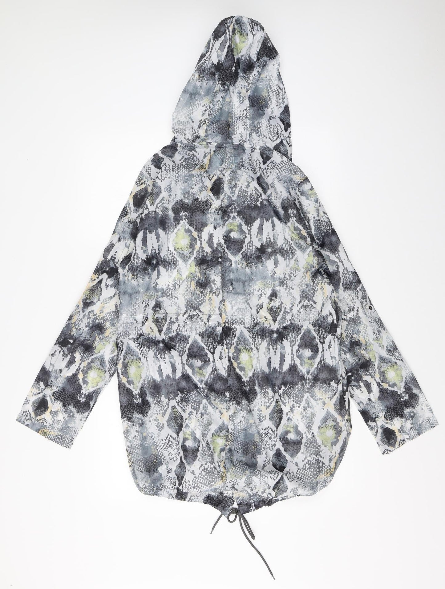 Rainy Days Womens Grey   Rain Coat Coat Size S