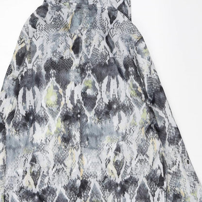 Rainy Days Womens Grey   Rain Coat Coat Size S