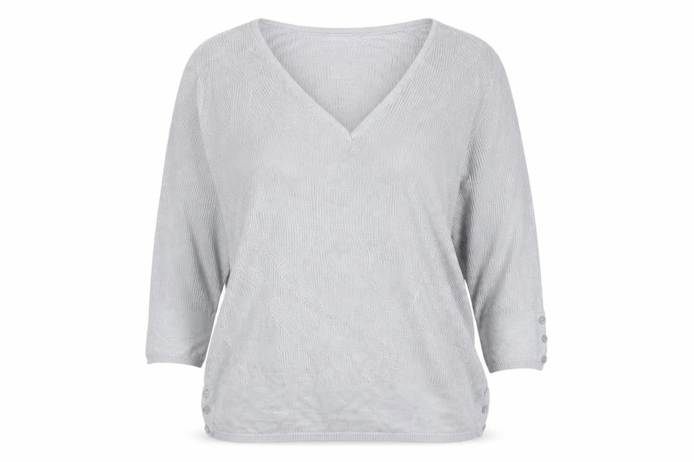 Womens UK Size 14 Per Una Grey Pullover Jumper