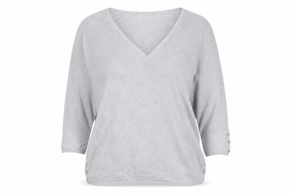 Womens UK Size 14 Per Una Grey Pullover Jumper