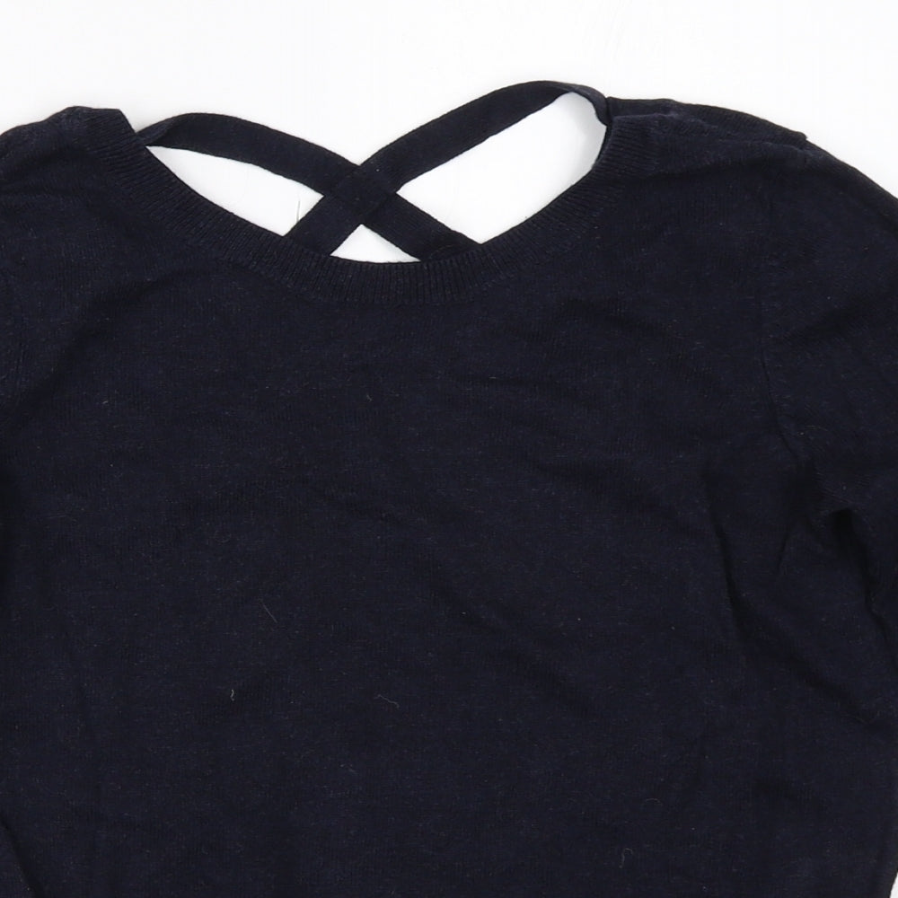 Dorothy Perkins Womens Blue   Pullover Jumper Size 10