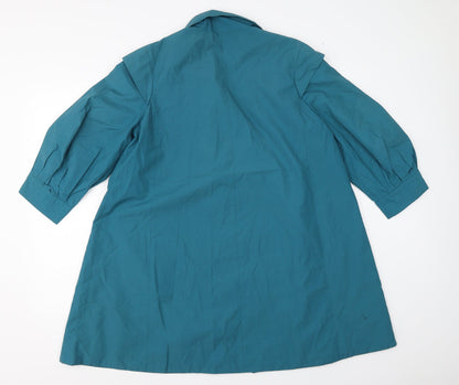 Womens UK Size 10 Betty Jackson Blue Jacket