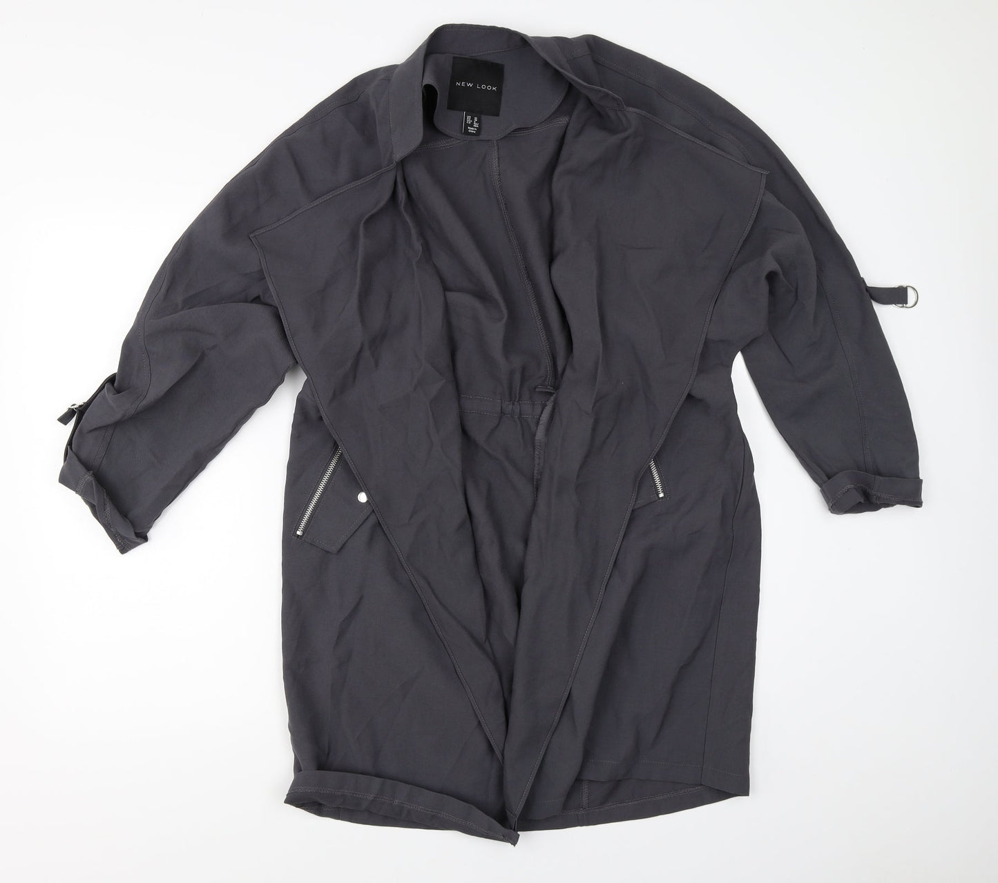 Womens UK Size 10 New Look Grey Jacket