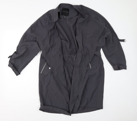 Womens UK Size 10 New Look Grey Jacket