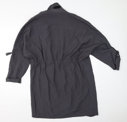 Womens UK Size 10 New Look Grey Jacket