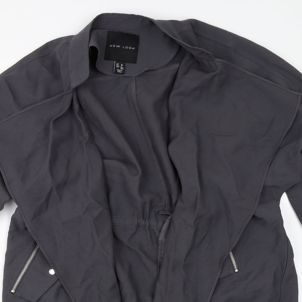 Womens UK Size 10 New Look Grey Jacket