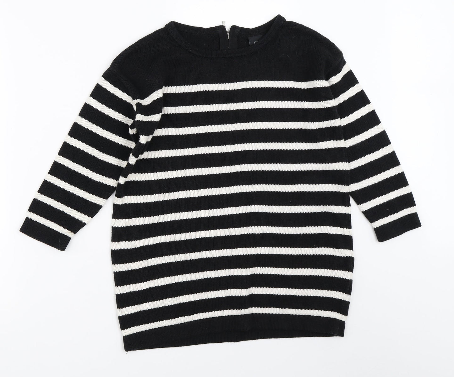 Womens UK Size 8 NEXT Black Pullover Jumper