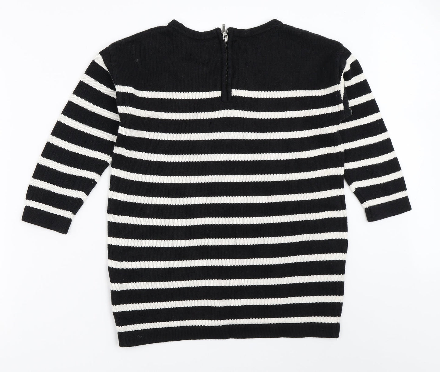 Womens UK Size 8 NEXT Black Pullover Jumper