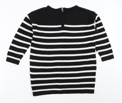Womens UK Size 8 NEXT Black Pullover Jumper