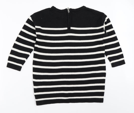 Womens UK Size 8 NEXT Black Pullover Jumper