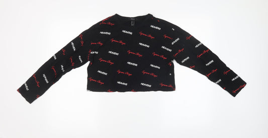 FOREVER 21 Womens Black   Basic T-Shirt Size S