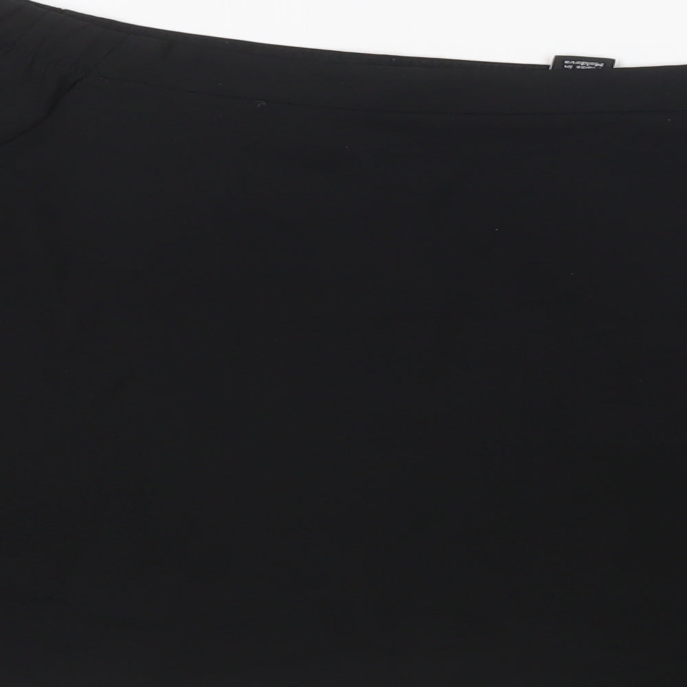Womens UK Size 16 New Look Black Basic Blouse