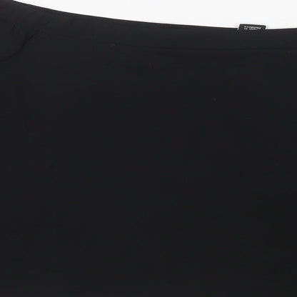 Womens UK Size 16 New Look Black Basic Blouse