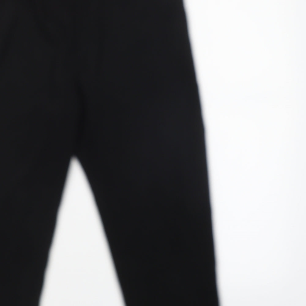 F&F Womens Black   Trousers  Size 8 L28 in