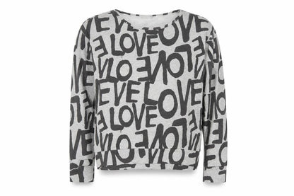 Topshop Womens Grey   Henley Sweatshirt Size 10