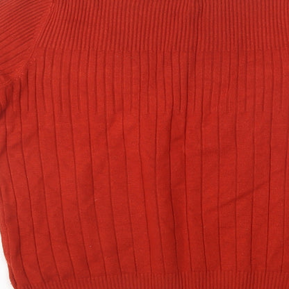 Womens UK Size 16 Marks and Spencer Red Pullover Sweatshirt