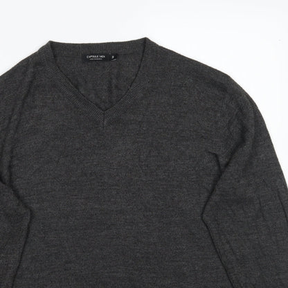 capsule Mens Green   Pullover Jumper Size M