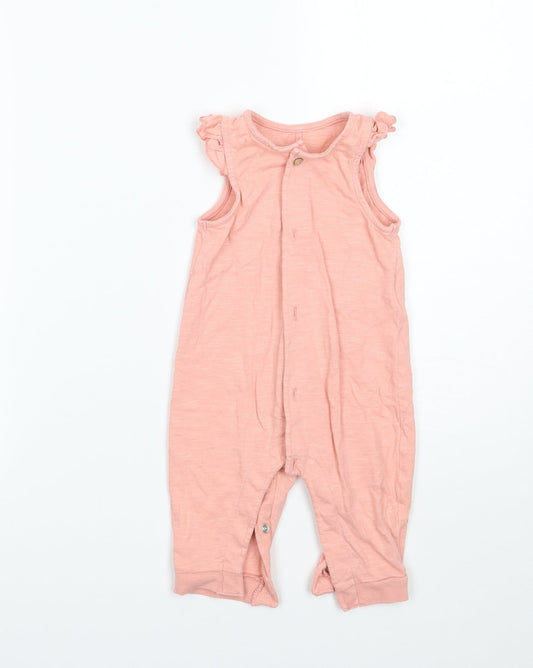 TU Girls Pink   Babygrow One-Piece Size 3-6 Months