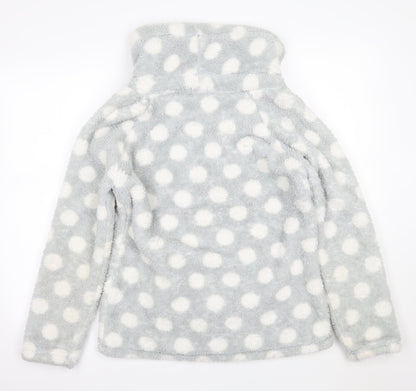F&F Womens Grey Polka Dot  Pullover Jumper Size 10