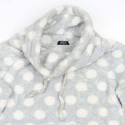 F&F Womens Grey Polka Dot  Pullover Jumper Size 10