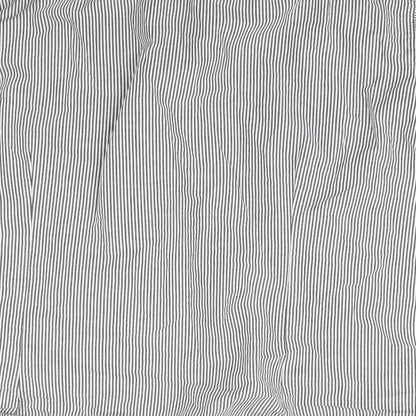 Mens UK Size L Peacocks Grey  Button-Up Long Sleeve Casual Shirt